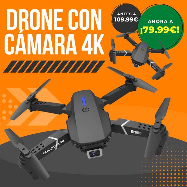 DRONE CON CAMARA 4K
