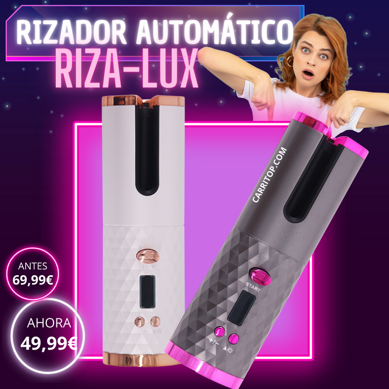 RIZA-LUX - Rizador de Cabello Automático Inalámbrico