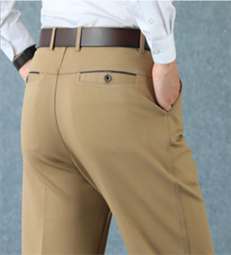 HensMen - Pantalones elásticos elegantes Hombre